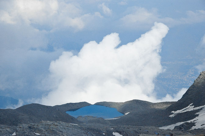 Val Clarea : Colle et lago dell' Agnello