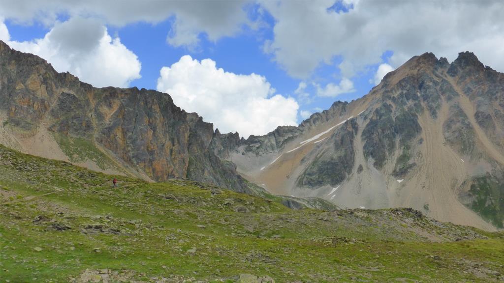 Pointes des Cerces : Traversée unique jusqu'au pied du col des Béraudes