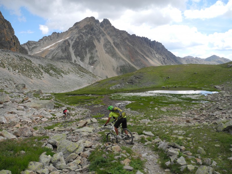 #14 Col des Béraudes : super traversée pour remonter aux Béraudes Col des Béraudes : super traversée pour remonter aux Béraudes