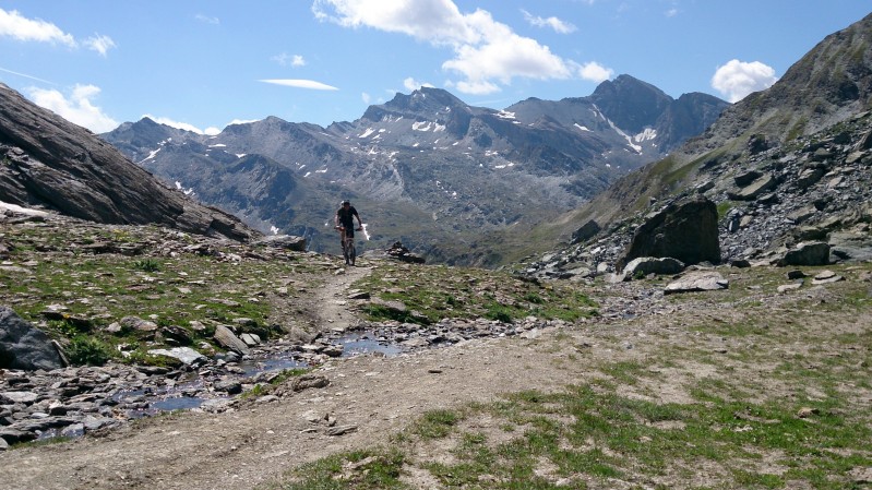 Montée au col Blanchet - Quelques passages sur le vélo