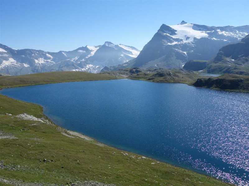 Mont Tout Blanc : Lac Rosset ds l'aprem...
