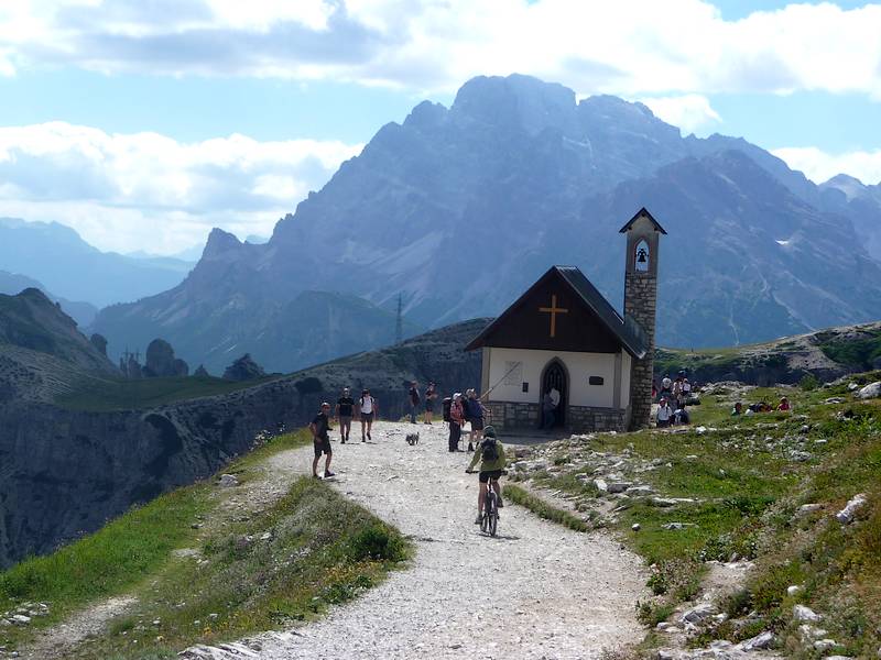 Dolomites : Un peu moins de monde à la descente