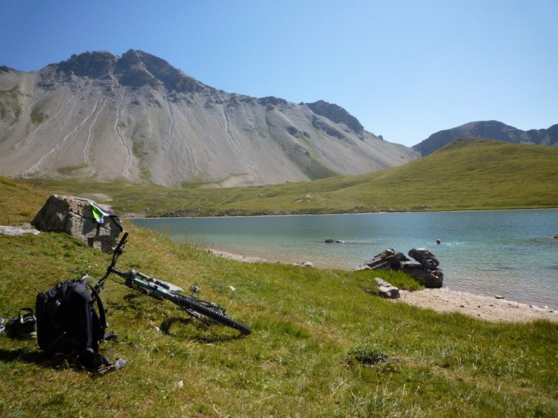 Lac de l'Ascension : et pause casse-croûte