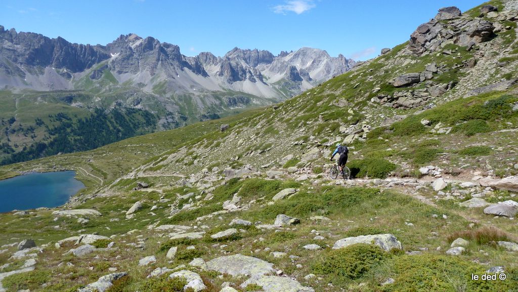 Lac Laramon : Joli final sur le lac avec de belles marches