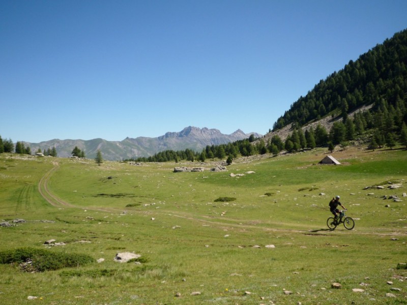 Col Bas : fin de la montée