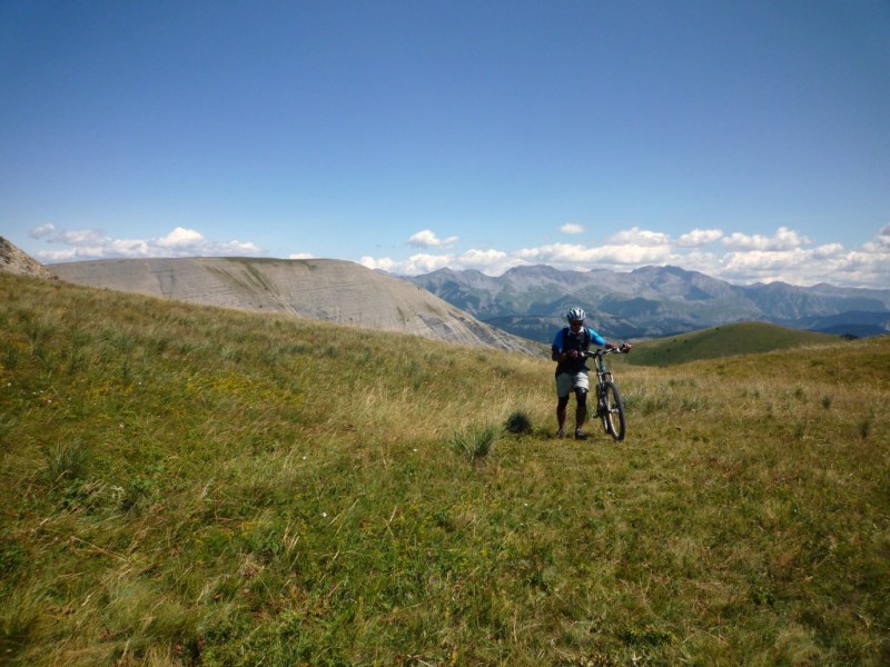 Col des Tomples : faux départ et retour au col...