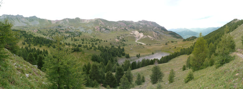 #1 Vue sur le cirque de Morgon : Cirque de Morgon, le pic et la crête. Vue sur le cirque de Morgon : Cirque de Morgon, le pic et la crête.