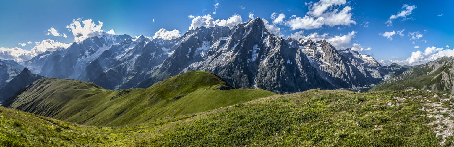 Crête sous la Testa Bernarda : sentier perfectible, mais paysage de dingue!