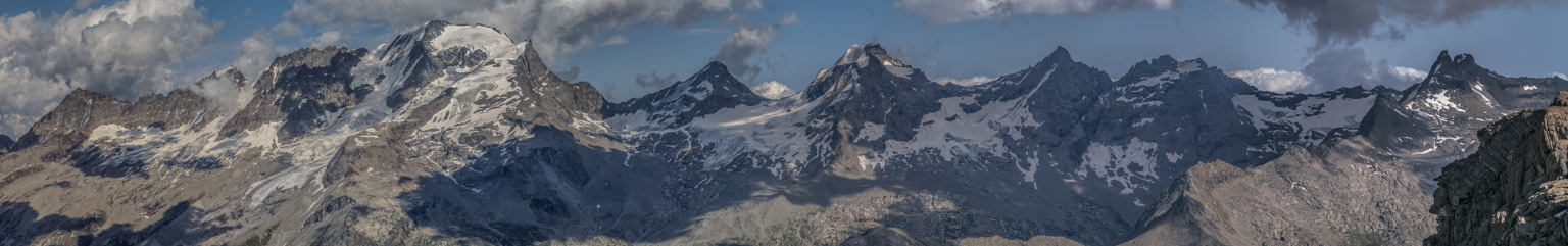 Massif du Grand Paradis : de l'Herbetet à la Tête du Grand Etret