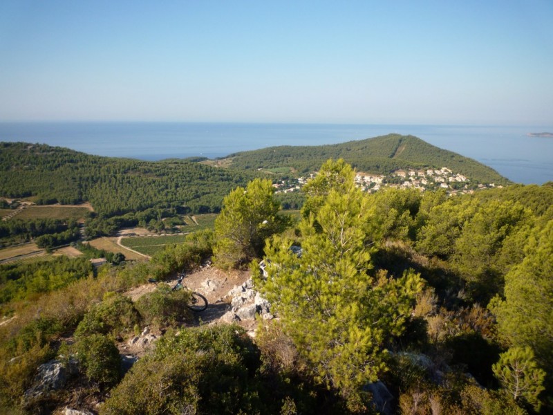 Panorama de la vigie : en direction de la Madrague