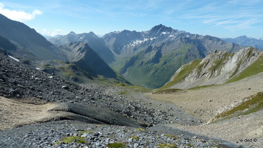 Col du Névé de la Rousse : Versant Sud (de montée)