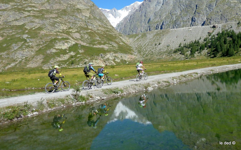 Vallon de la Lex Blanche : Mirage d'une gouille