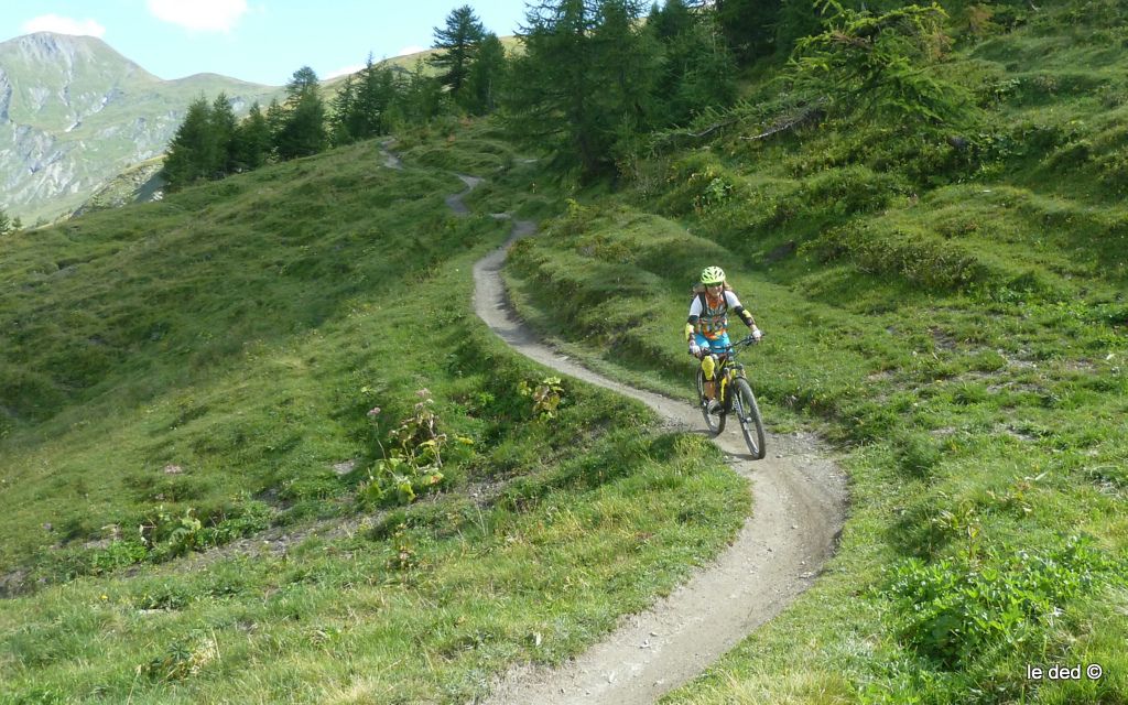 Val Ferret Italien : Pat suit le même chemin :)