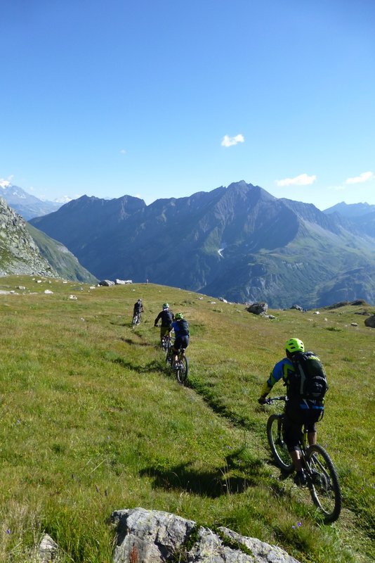 DH sur les Chappieux : Ca file