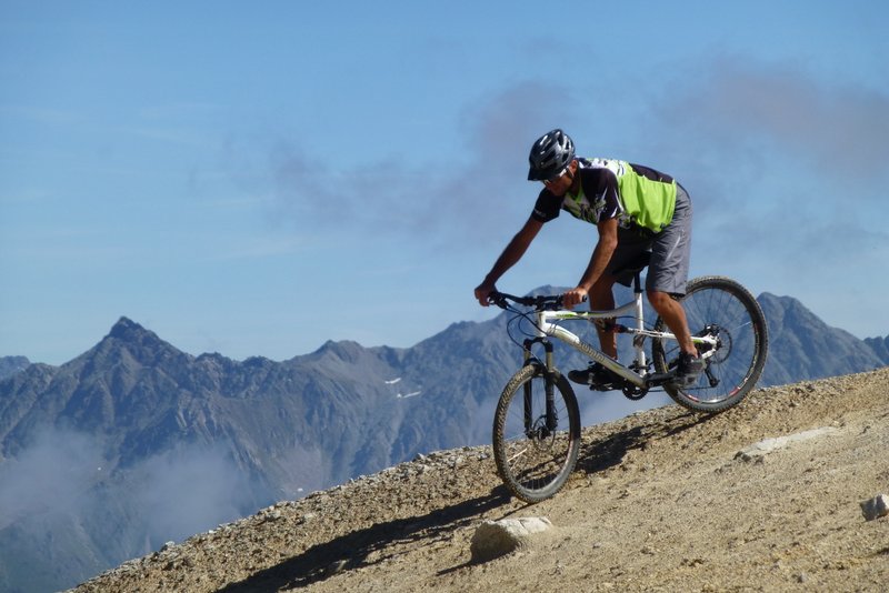 Pascal : Au Col du Névé de la Rousse