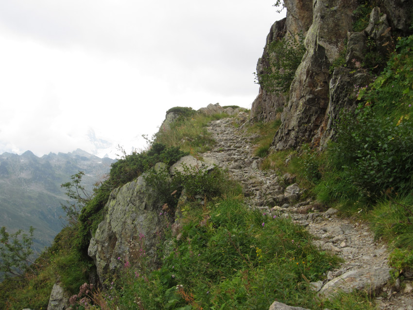 #14 Remontée au col de l Remontée au col de l'Ecuelle : Ce que j'ai descendu le matin, trop bon !