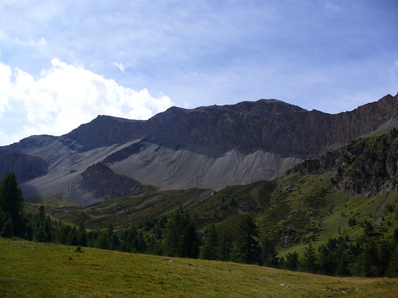 Prés de Tronchet : Vue sur l'objectif final