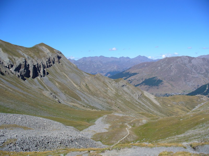 #24 Col des Estronques : Panorama sur St-Véran Col des Estronques : Panorama sur St-Véran