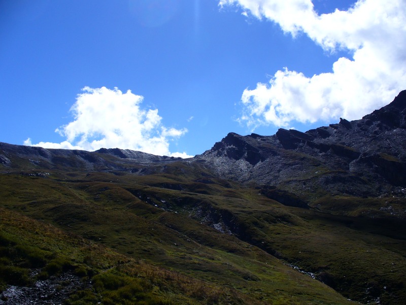 Montée : Col Agnel en vue