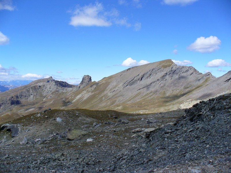 Col St-Véran : Panorama