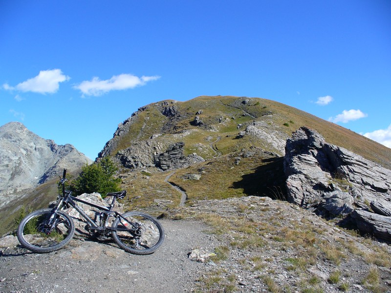 Crête de Gilly : ... cyclable :-)