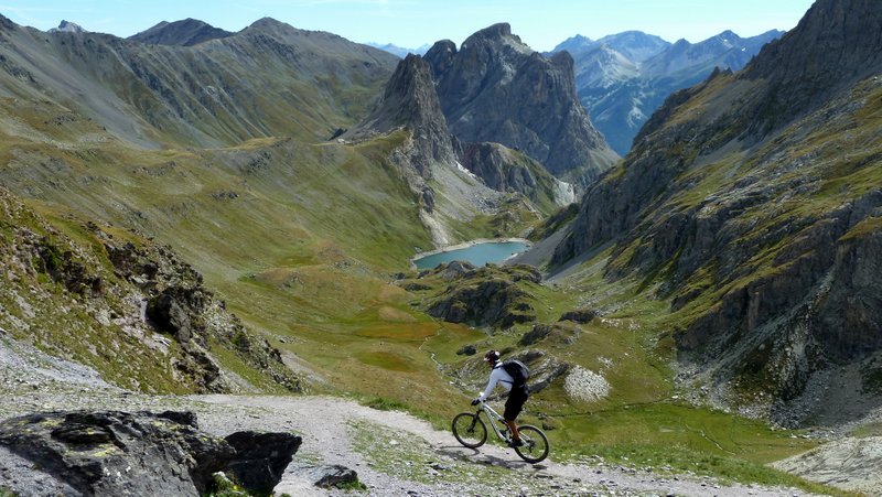 Col de la Ponsonnière : Zhou dans le pentu... Attention au gaz au début