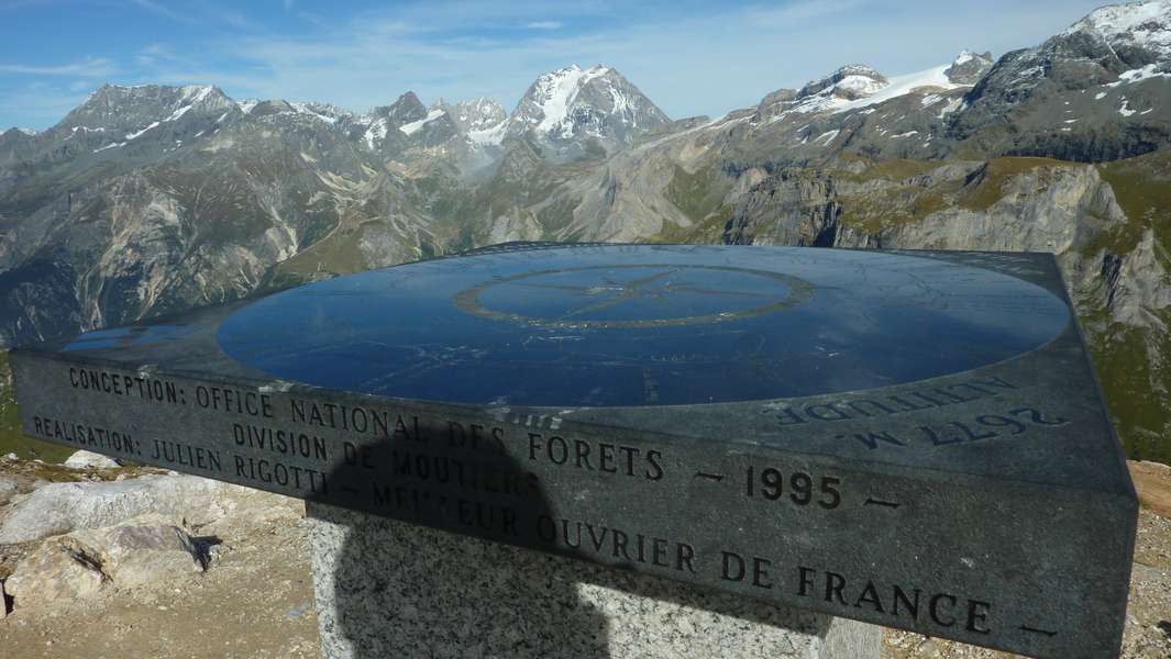 Grande Casse : tres peu de glace grise dans les Grands Couloirs