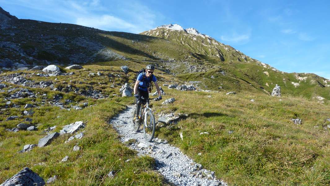 Prioux toujours : sous le sommet du PMB