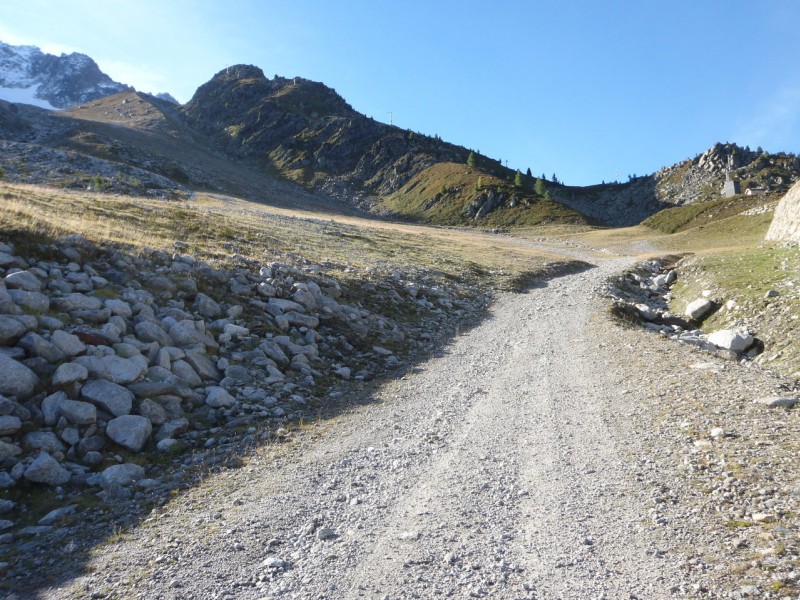 Variante "Croix de Lognan : Chemin des Marmottons.