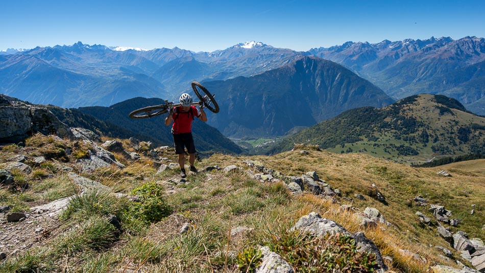 Du Pelvoux : au Puy Gris. Quel panorama