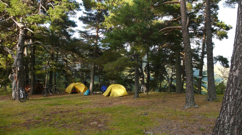 Bivouac au lac des Monges