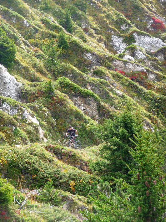 Dent du Villard : Montée à la Dent du Villard