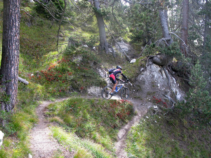 Dent du Villard : Avant la reprise des choses sérieuses.