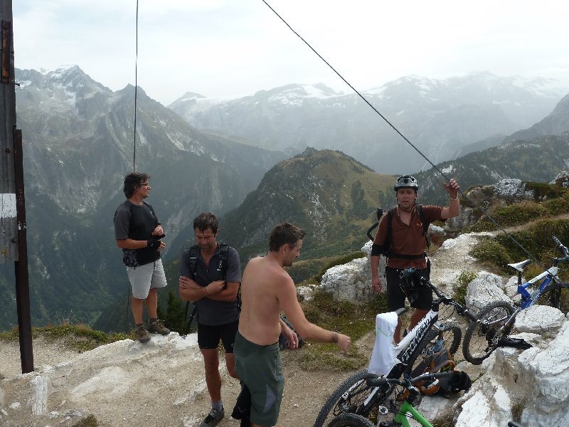 Sommet : bonne suée sur cette montée