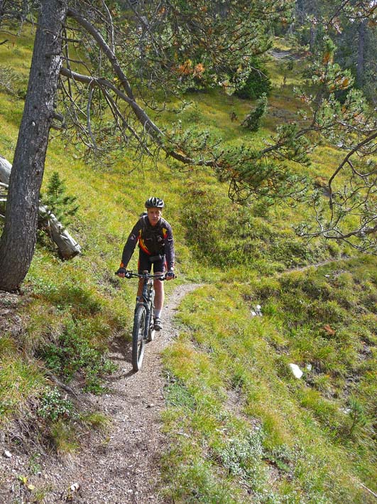 Dent du Villard : La zone la plus facile de la descente mais cela ne va pas durer !