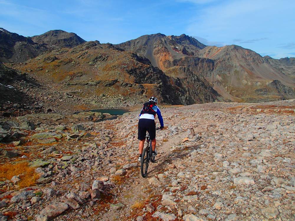 Lac des Batallières : Poursuite de la descente