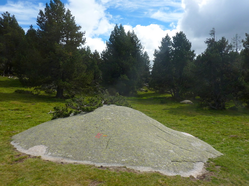 Lac d'Aude : Granit.