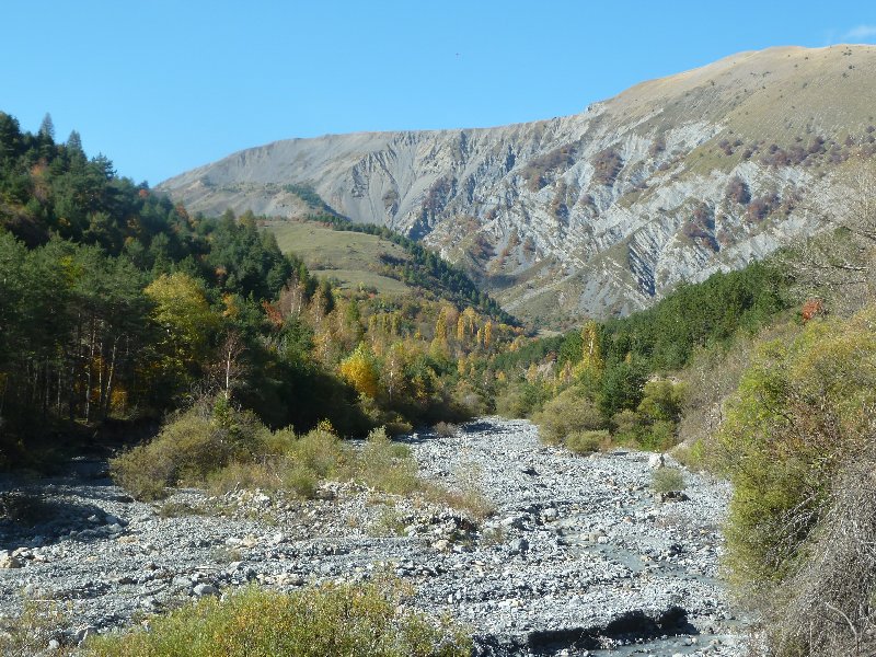 Vallon de Vaux : en montant à Clapouse