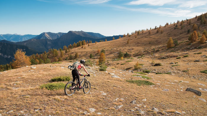 Vers la cime de Ballaour : superbe cette partie !