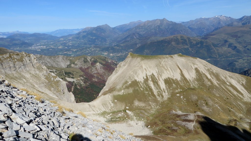 Crête de la Laisse : La Matheysine, le Tabor de la semaine dernière et la crête de la Laisse de tout à l'heure