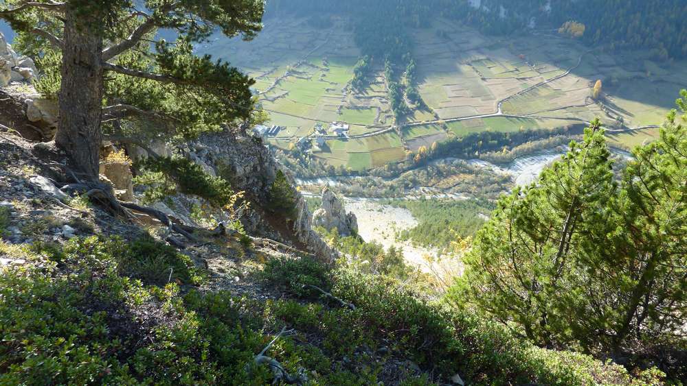 #25 Bouteyssac : passage expo avant de rejoindre le final en epingles Bouteyssac : passage expo avant de rejoindre le final en epingles