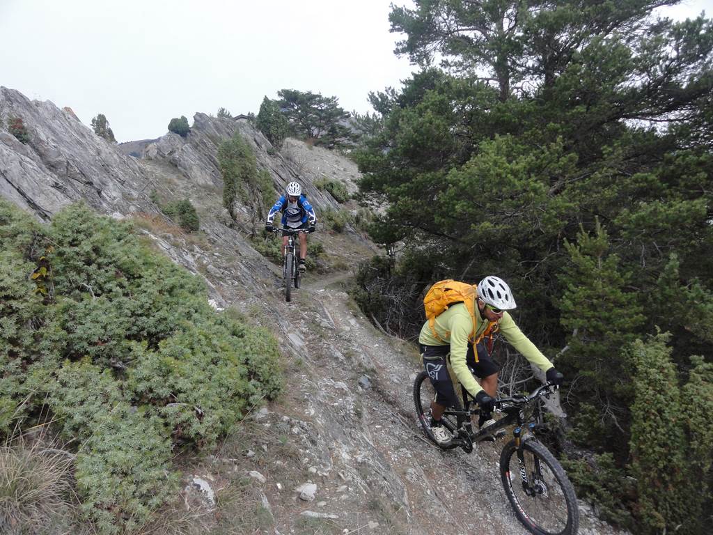 Etienne et François : sentier Marie Christine