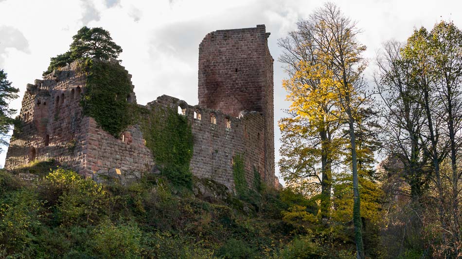 Chateau du Landsberg : belles ruines médiévales