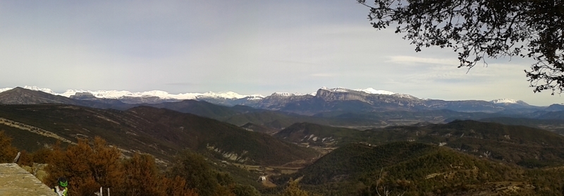 photo 12 : Depuis Morcat, le village abandonné, desumanisado comme ils disent là-bas.