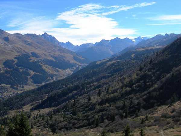 #4 Vallée de Méribel : au cours de la descente Vallée de Méribel : au cours de la descente