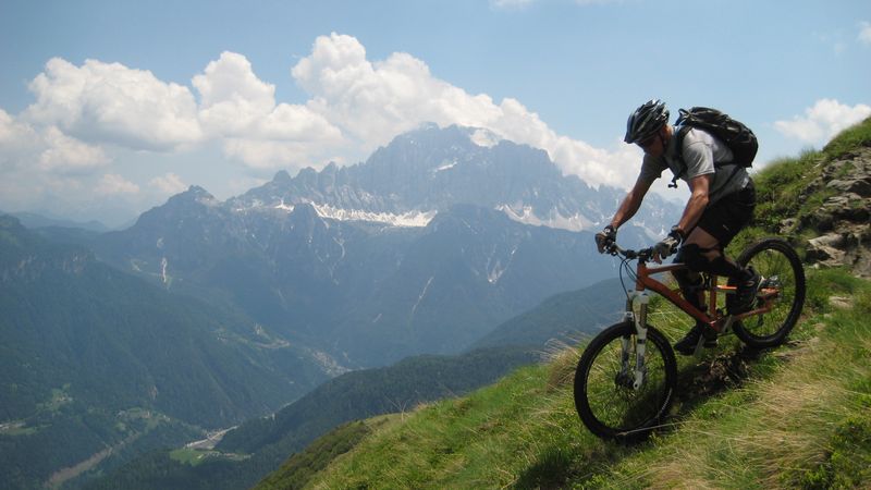 #15 Youpi ! : ça roule face à la Civetta. Youpi ! : ça roule face à la Civetta.