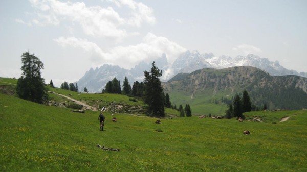 #8 Prairie : Peu avant l Prairie : Peu avant l'intersection pour le pic.