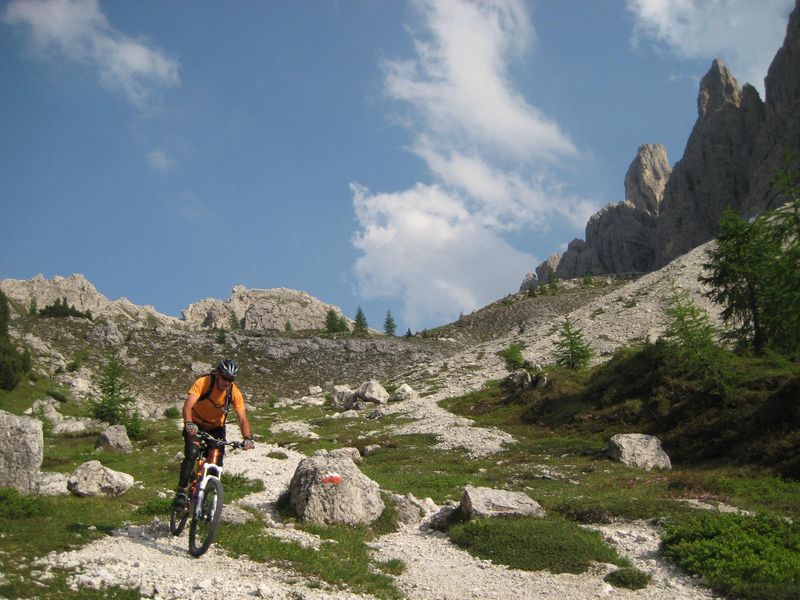 #17 l l'Ours : Mélèzes, rochers et verdures sont au rendez-vous.
