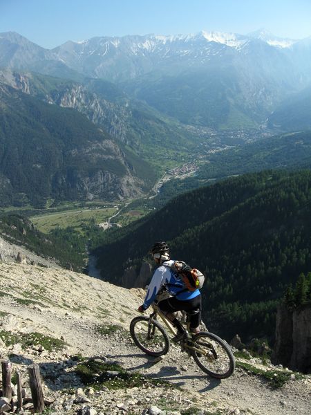 vue sur Bardonnechia : la traversée des Acles