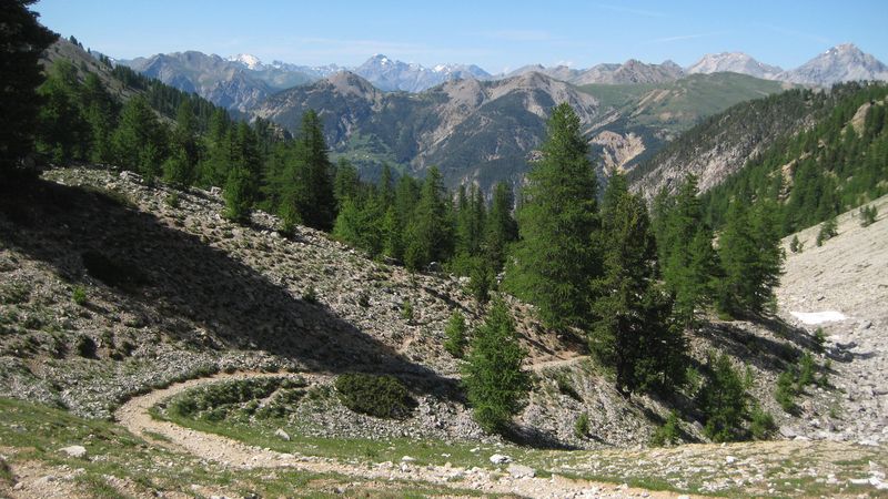#1 Single de montée : Vue sur le Thabor Single de montée : Vue sur le Thabor
